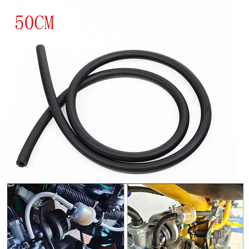 Motorcycle Dirt Bike ATV 50cm Gas Oil Tube 5mm*8mm Fuel tube Hose Line Petrol Pipe  Bike Motorcycle Accessory