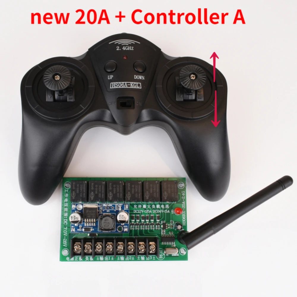 Trasmettitore 2.4G 6CH per RC: La Soluzione Perfetta per il Controllo Wireless di Barche e Auto in DIY