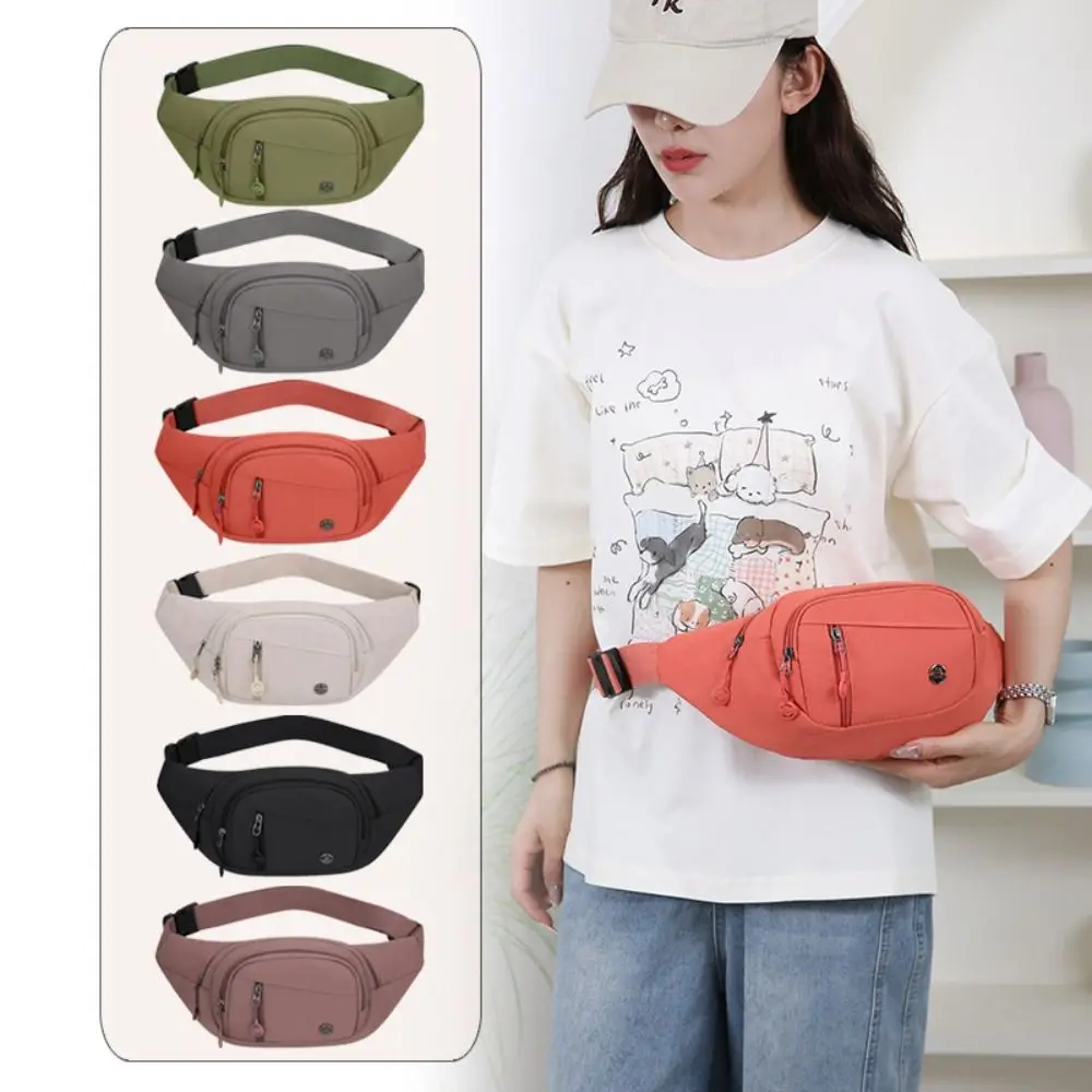 Adjustable Strap Chest Bag Multi-Pocket Design Multifunctional Travel Bag Multicolor Lightweight Shoulder Strap Bag