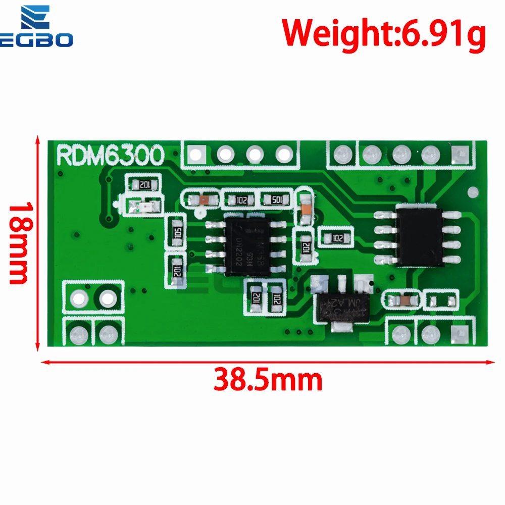 وحدة قارئ RFID لاردوينو ، نظام التحكم في الوصول إلى الإخراج UART ، DIY ، خذز Khz ، RDM6300 ، 1