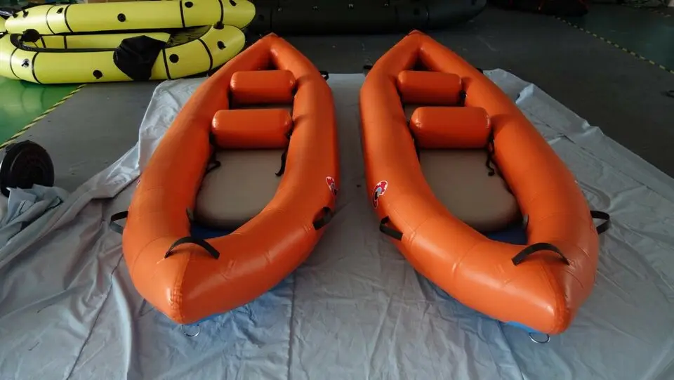 Inflatable Drop Stitch PVC Self Baling White Water River Raft Kayak Canoe NEW