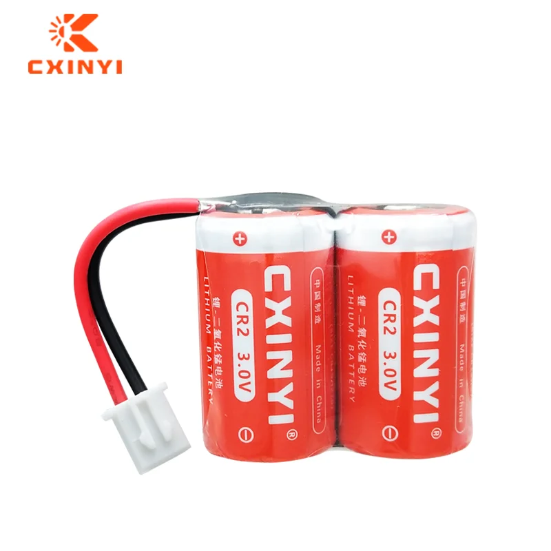 

CXINYI CR2-2 Parallel Battery Pack Disposable lithium Manganese Battery Disc Brake Lock Intelligent Printer Infrared Rangefinder