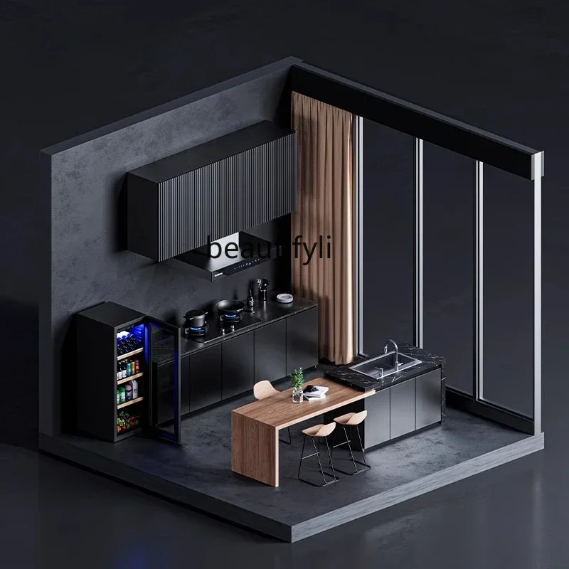 

YH A01 Ice Bar Household Living Room Constant Temperature Wine Cabinet Tea Beverage Refrigerated Fruit Fresh-keeping Cabinet