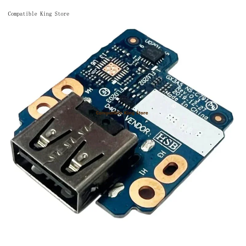 USB Board Sub Card without Cable Replacement for Lenovo ThinkPad T14s 20UH GX3A5 5C50S73052 NS-C791