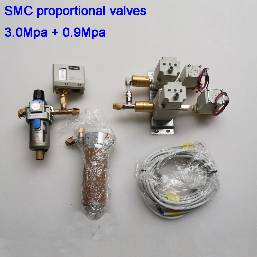 نظام التحكم TLF لمجموعة صمامات منظم قطع الألياف SMC منظم هوائي كهربائي منظم ضغط الهواء val