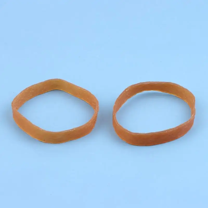 

Widened Elastic Band Multipurpose Yellow Rubber Bands 6cm Big Size Stretchable Sturdy Rubber Elastic Band Office Supply