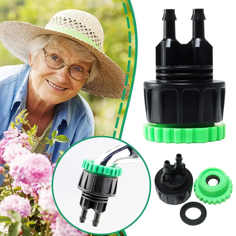 

Garden Hose 1/4" to 1/2" 3/4" Female Y Connector Irrigation Garden Accessories 4/7 Watering Adapter Splitter 4/7 Hose D2D4