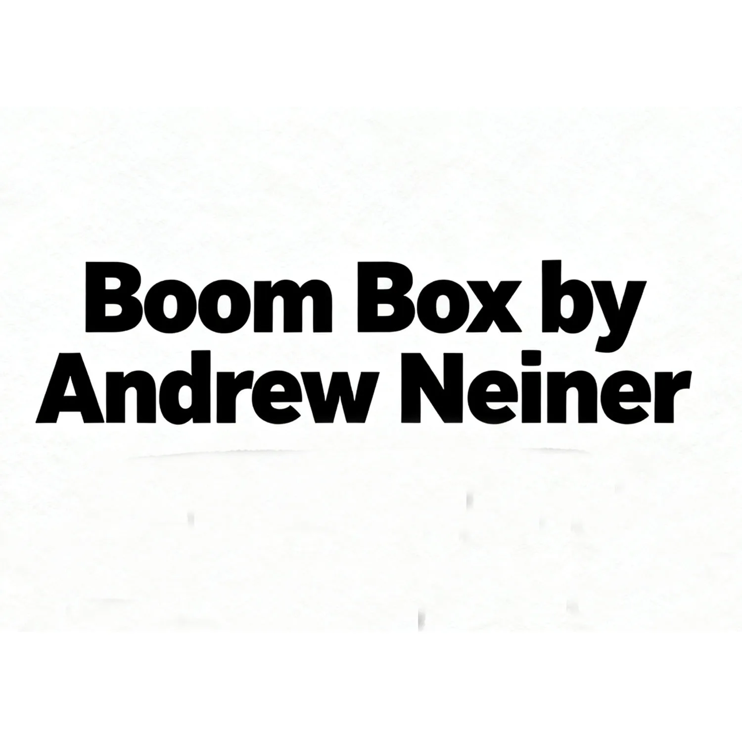 Boom Box by Andrew Neiner Magic Tricks Close up Illusions Gimmick Card Switch Street Magie Props Magia Box ACAAN