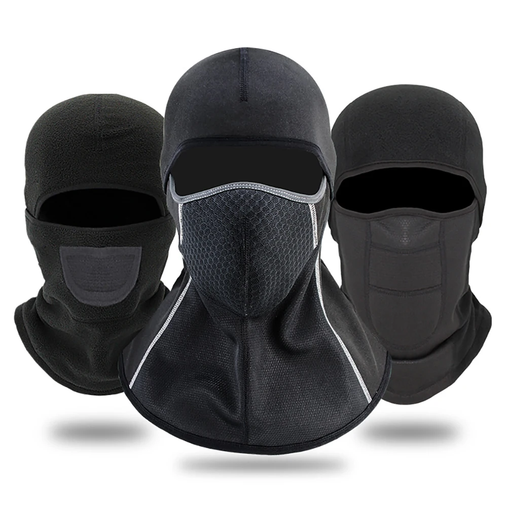 ThinkRider Winter Cycling Mask Fleece Thermal Keep Warm Windproof Cycling Face Mask Balaclava Ski Mask Fishing Skiing Hat