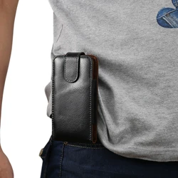 Leather Rotary Belt Clip Phone Case Men Waist Bag For Samsung S25 S24 Plus S23 Ultra S22 S21 S20 FE,Galaxy Note 20 Holster Pouch