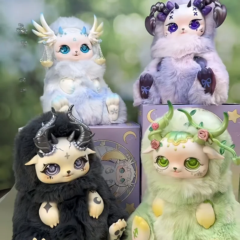 

Лесной секретный язык двенадцать созвездий слепая коробка Tide Play фигурка кукла женский подарок плюшевая игрушка детский орнамент Скорпион