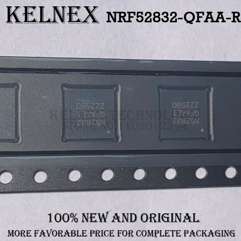 5 stücke NRF52832-QFAA-R NRF52840-QIAA-R NRF51822-QFAC-R NRF51822-QFAA-R NRF52811-QFAA-R qfn single chip wireless transceiver