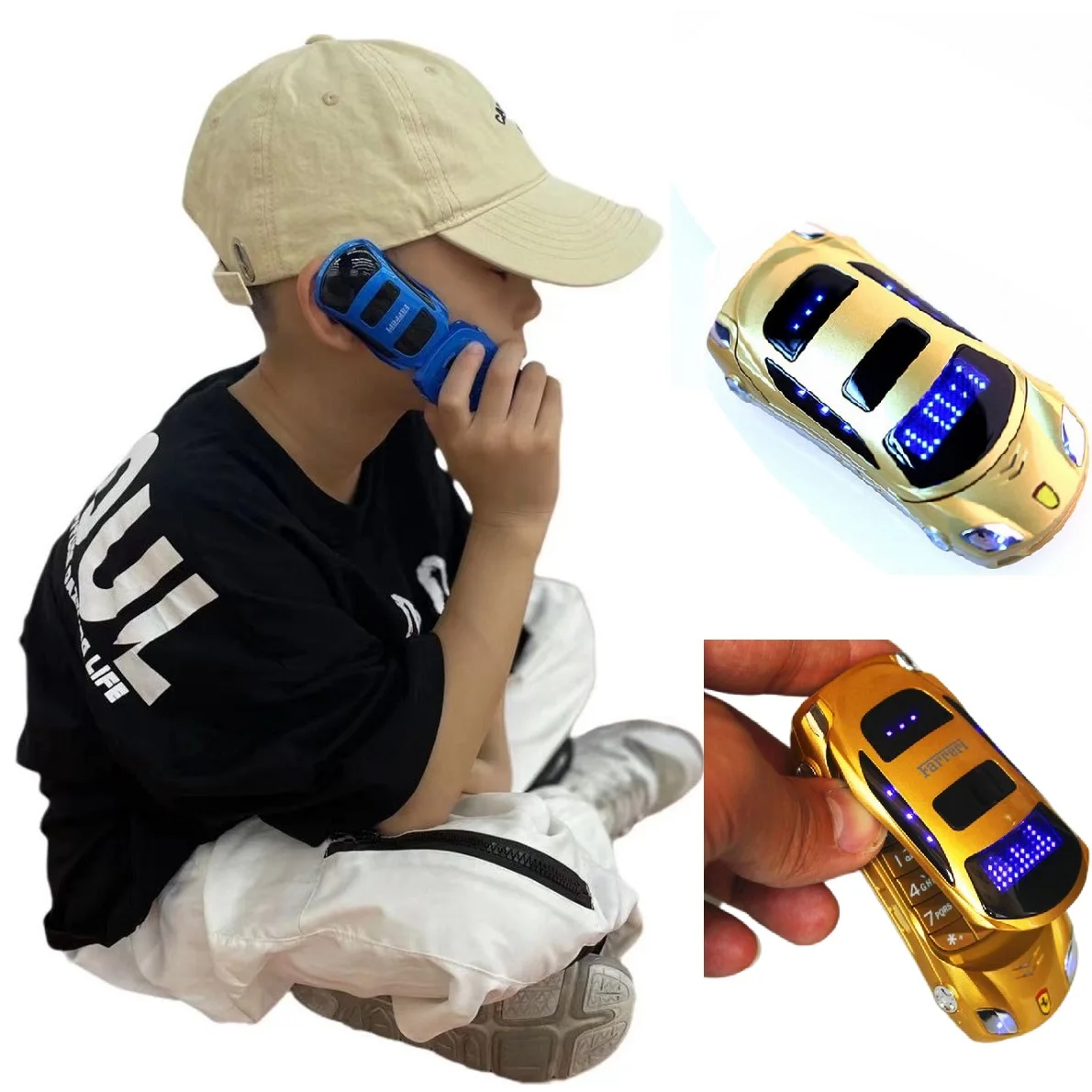 móvil de forma de coche para niños: ¿Es realmente útil o solo un juguete?