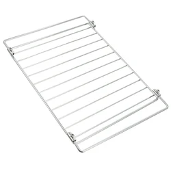 1pc Stainless Steel Electric Oven Grill Mesh Barbecue Wire Rack BBQ Grill Rack Barbecue Accessory Barbecue Grill Roasting Tray
