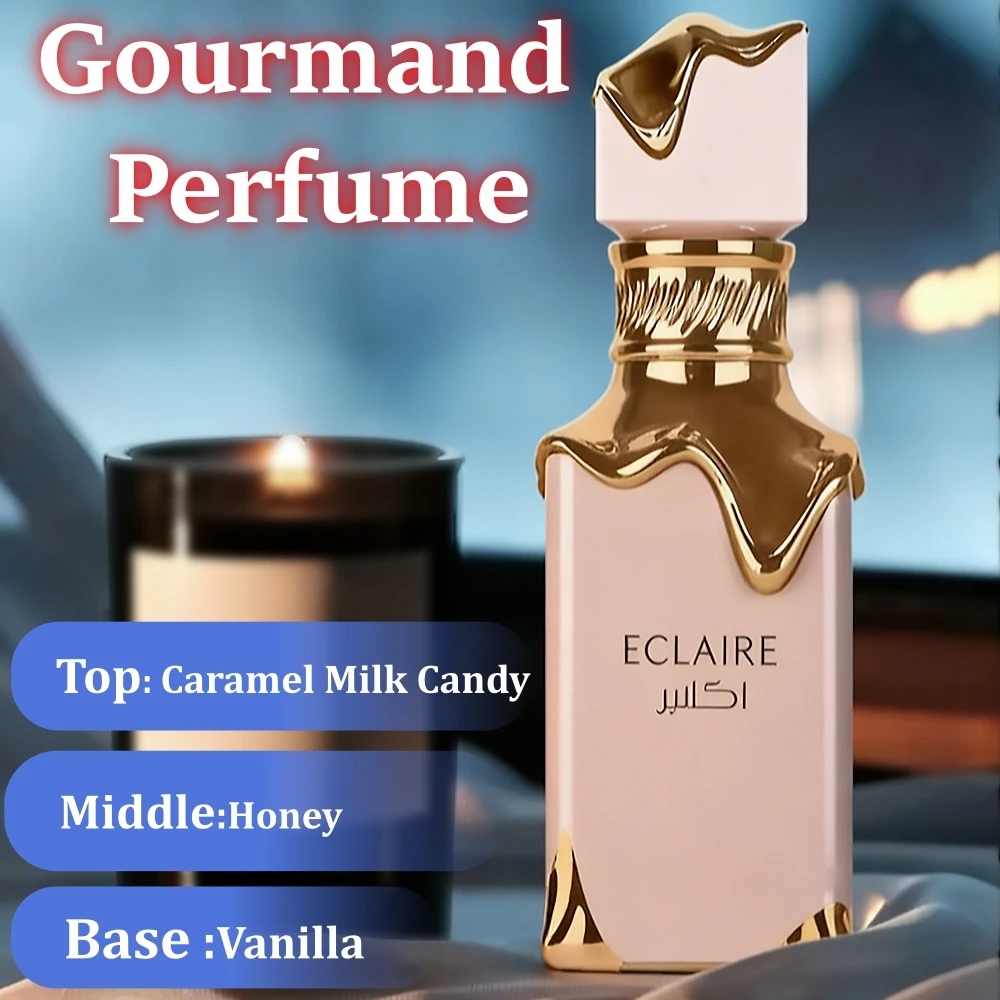 Perfume fresco Neutral árabe de diseñador, crema de vainilla Natural, muffin, fragancia encantadora, aerosol de feromonas seductor, Perfume Unisex