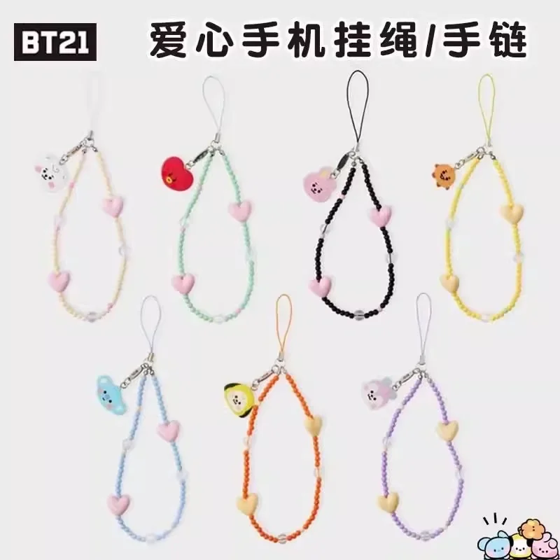 Kawaii Anime Mobile Phone Chain TATA SHOOKY MANG Fashion Bag Pendant Hanging Decoration Girls Gift