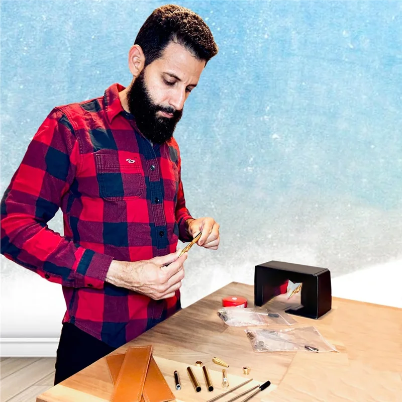 

【New User Coupon】10 Pack Premium Slimline Pen Kits For Woodturning Twist Pen Kit Lathe Turning Supplies For DIY