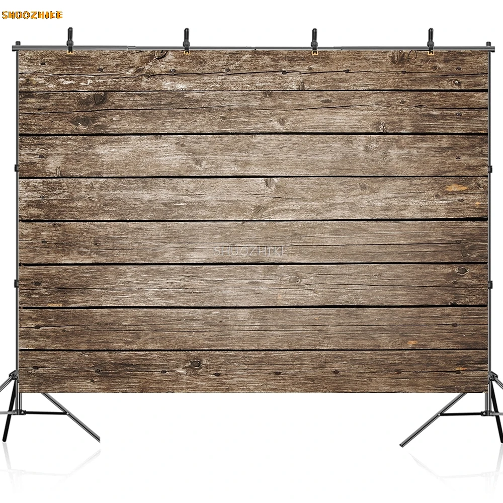 Tavola di legno Tavola Texture Vinile Sfondo fotografico Neonato Ritratto di animali domestici Cibo Photocall Sfondo Prop per studio fotografico