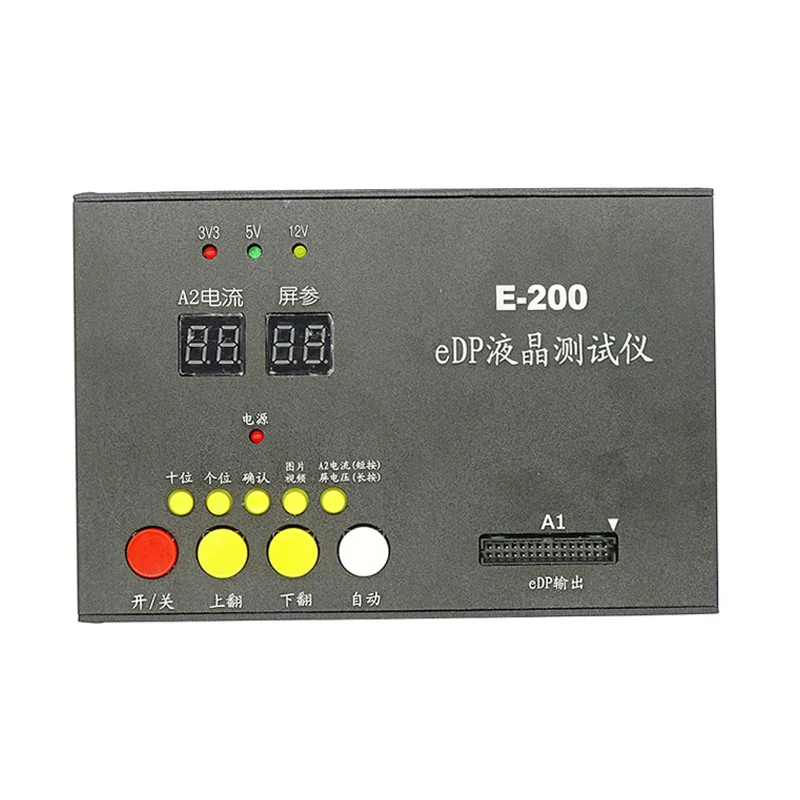 Imagem -02 - Laptop Edp Lcd tv Test Tool Kit Painel Led Tester com Cabo Pin Suporte Usb sd Foto Vídeo 14 Lvds Interface E200