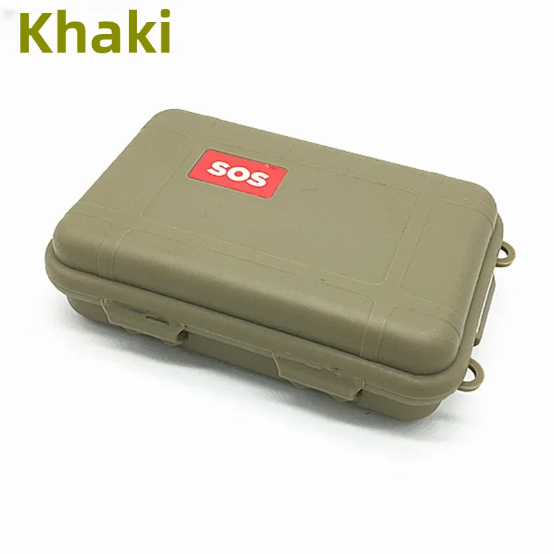 Large EDC Tool Outdoor Survival Kit Box Shock-proof, Pressure-proof and Waterproof Box Sealed Box Outdoor Survival Storage Box