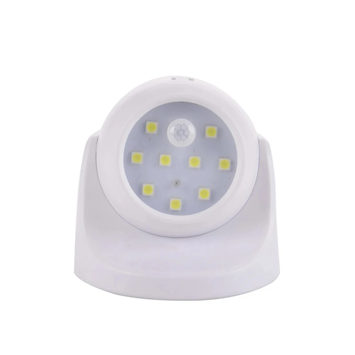 Battery Operated LED Spotlight PIR Motion Sensor Light Wireless Infrared Wall Lamp  Indoor Outdoor Detector Security Light