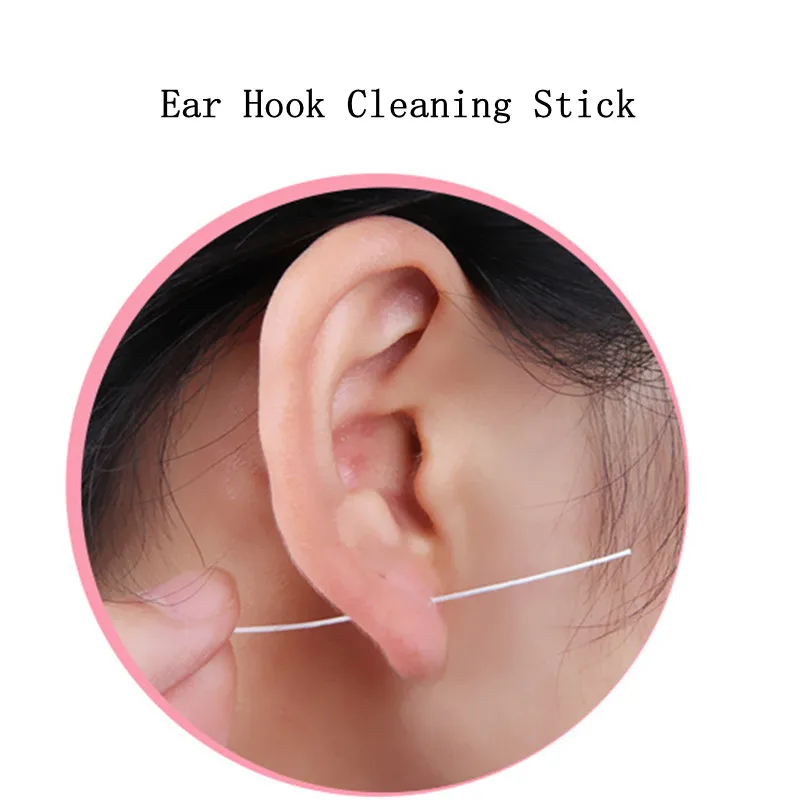 70PCS/Box Disposable Ear Wire Anti-blocking Care Stick Herbal Piercing Clean Line Lip Stud Care Stick Pierced Ear Cleaning Paper