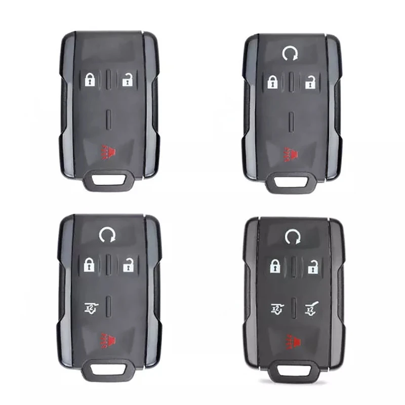 

3/4/5/6BTN Keyless Entry Case for GC Yukon XL For Chevrolet Tahoe Suburban Sierra Silverado Remote Key FOB Shell