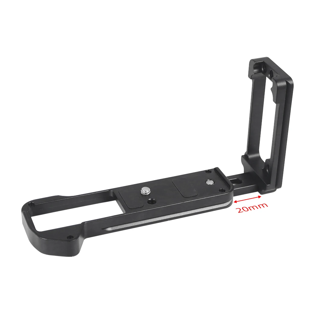 Xt5 schnell verschluss l platte halterung für fujifilm X-T5 kamera stativ arca-typ halter 1/4 kalt schuh horizontal vertikal handgriff – Detail 5
