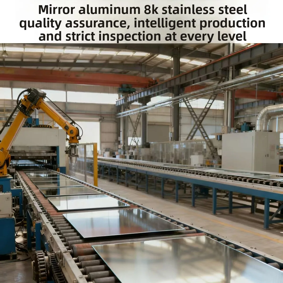 1060 Mirror Aluminum Plate 304 Mirror Stainless Steel Laser Cutting Processing Bending Reflectivity 98%