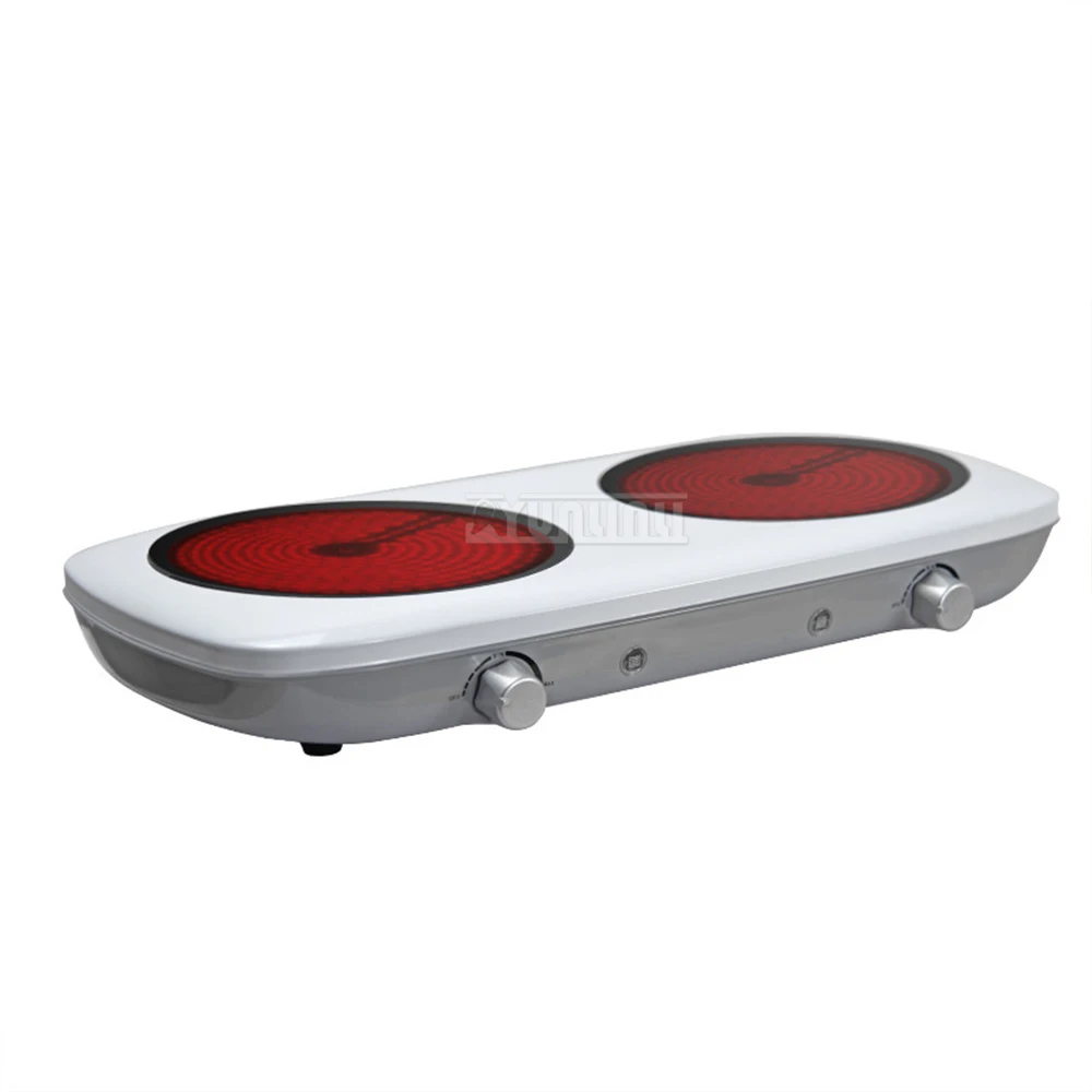 1300W เตาแม่เหล็กไฟฟ้าที่มีประสิทธิภาพรอบจานร้อนไฟฟ้าสําหรับทําอาหารมินิไฟฟ้าเครื่องทําความร้อนเซรามิคในครัวเรือน