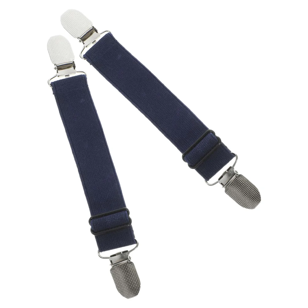 

2pcs Elastic Pant Keeper Adjustable Boot Clips For Motorcycle Riding Windproof Cycling Pants Clamps Trouser Fixing Tool