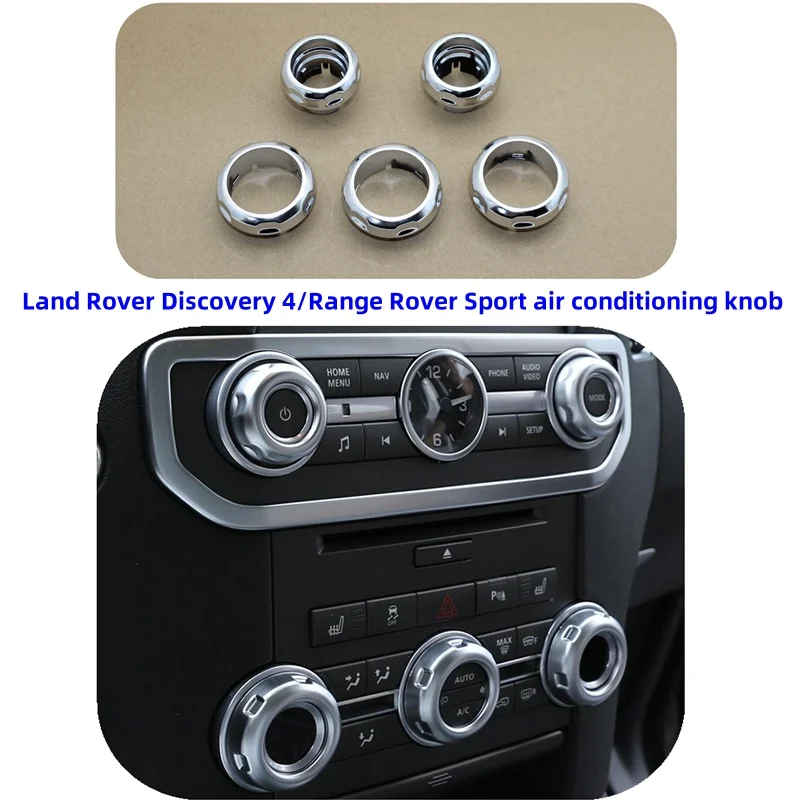

For Land Rover Discovery 4/Range Rover Sport Central Control Knob Volume And Air Conditioning Adjustment Car Accessories Auto