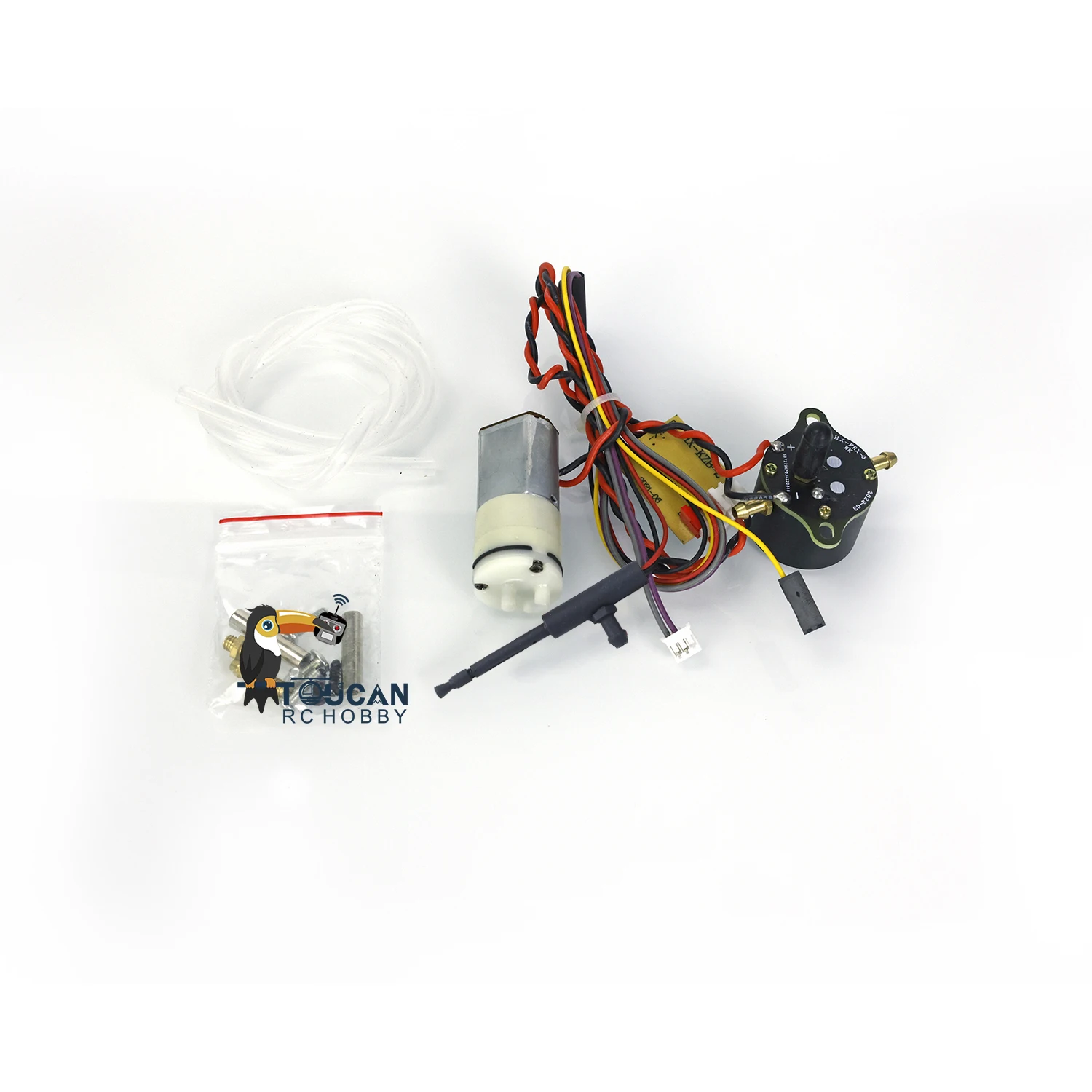 Metalen Machinegeweer Rook Versnellingsbak Unit voor Henglong 1/16 7.0 RC Tank Model Tigger Upgrade Vervangende Onderdelen TH20373