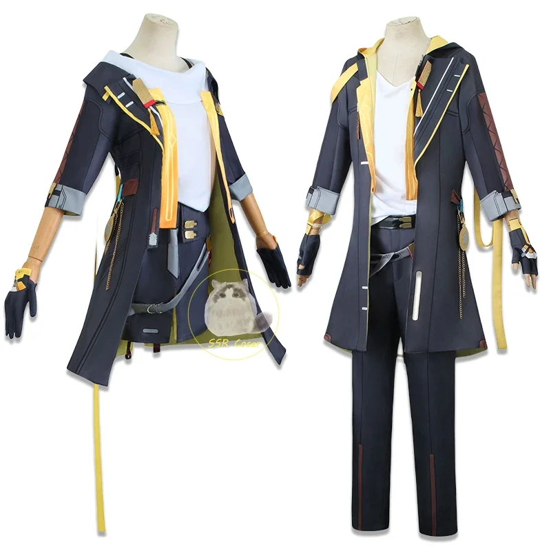 Game Trailblazer Cosplay Costume Honkai Star Rail Uniform Wig Anime Halloween Carnival Costumes Men Game Character Outfits