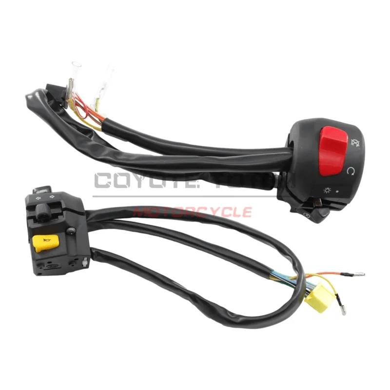 

Motorcycle handlebar switch assembly is used for Suzuki GN250 GN 250 handle switch handlebar switch assembly left and right