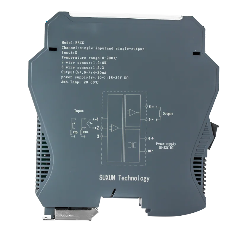 DC Analog Signal Converter 0-20mA 4-20mA 0-10V 0-5V Input Output Current Voltage Sensor Analog Signal Transmitter