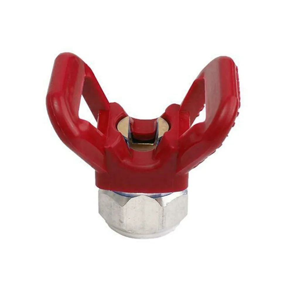 Airless Paint Spray Gun Flat Tip Nozzle Guard Airless Tip Guard Tool For Sprayer Anti-corrosion Power Tool Parts High Pressure