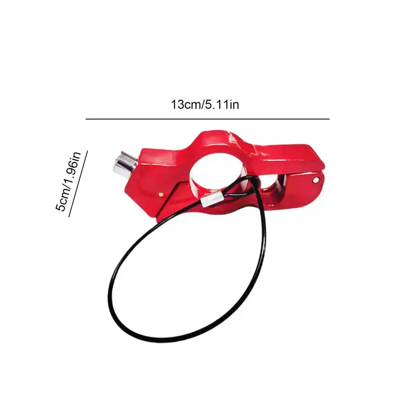 Motorcycle Grip Lock Anti-Theft Brake Handlebar Throttle Lock Riding Accessories Security Locks For Atvs Electric Bikes
