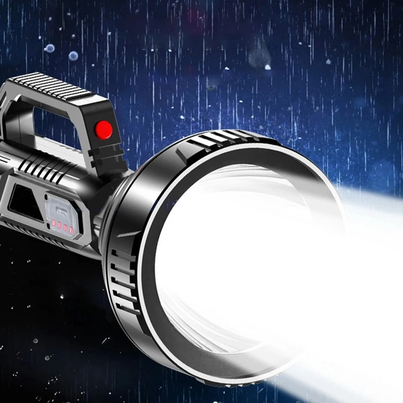 Lampe de Bain Portable, Rechargeable par USB, Abs, Extérieur, LED, Multifonction, Ménage, Projecteur, Portable