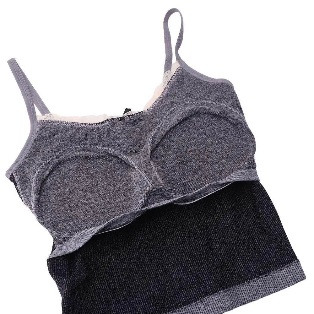 Elastyczne topy na ramiączkach z kokardą i wkładkami w biuście, dopasowane, krótkie, dzianinowe bluzki typu tank top dla kobiet w stylu Y2K.