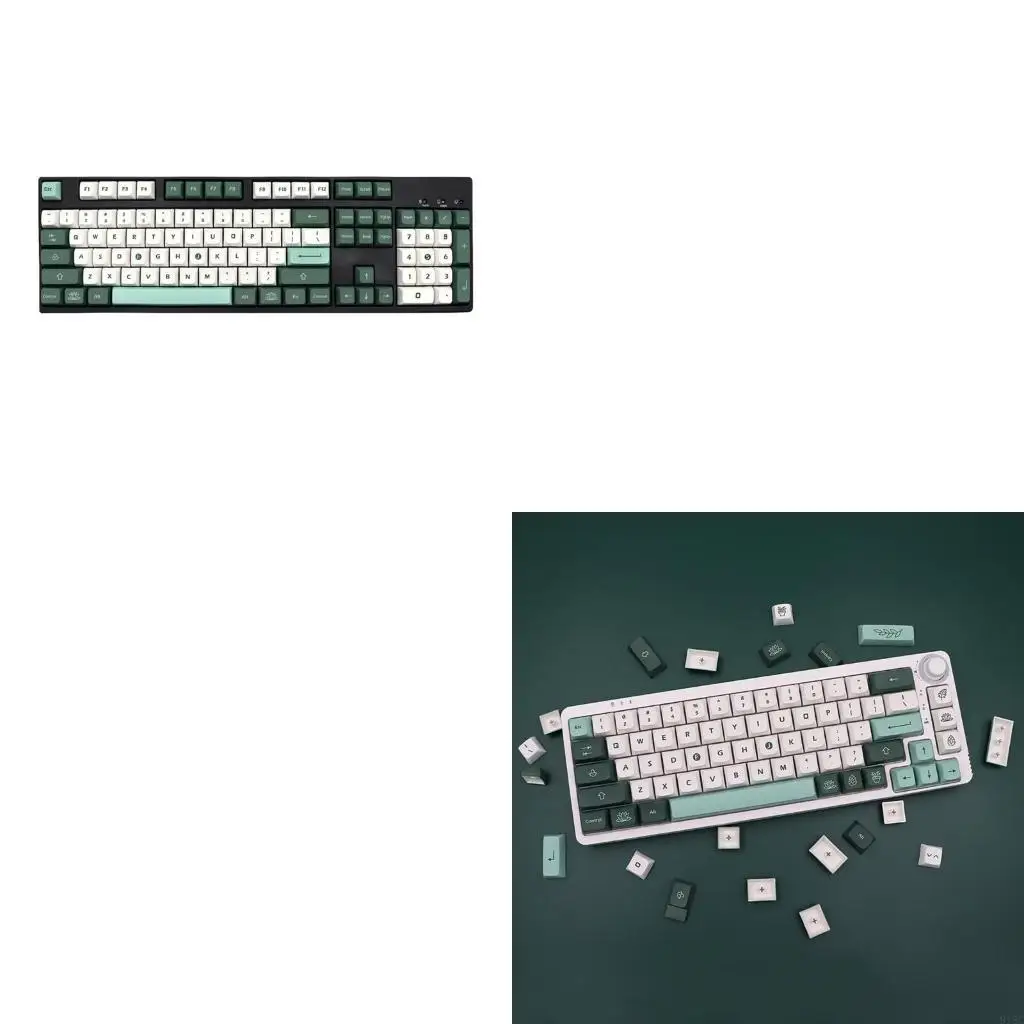 

137Keys Keycaps Japanese DyeSubbed Keycaps ForGK61 GMMK Keyboard Keycap