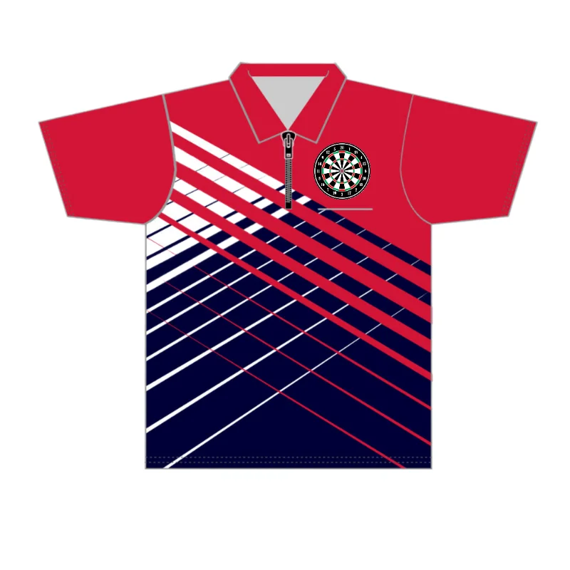 

Top Quality Sublimation Darts Shirts 100% Polyester Dart Polo Shirt