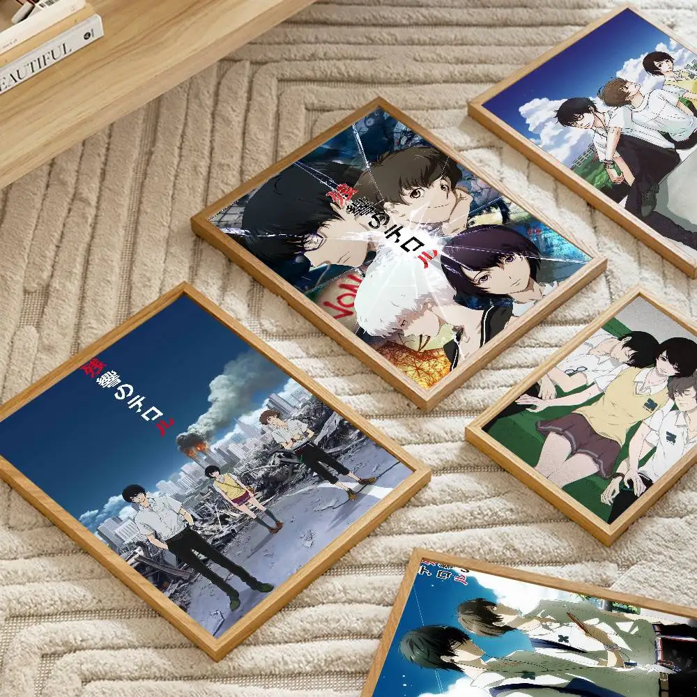 Zankyou No Terror in Resonance Self-adhesive Art Poster Whitepaper Prints Posters Artwork Home Decor