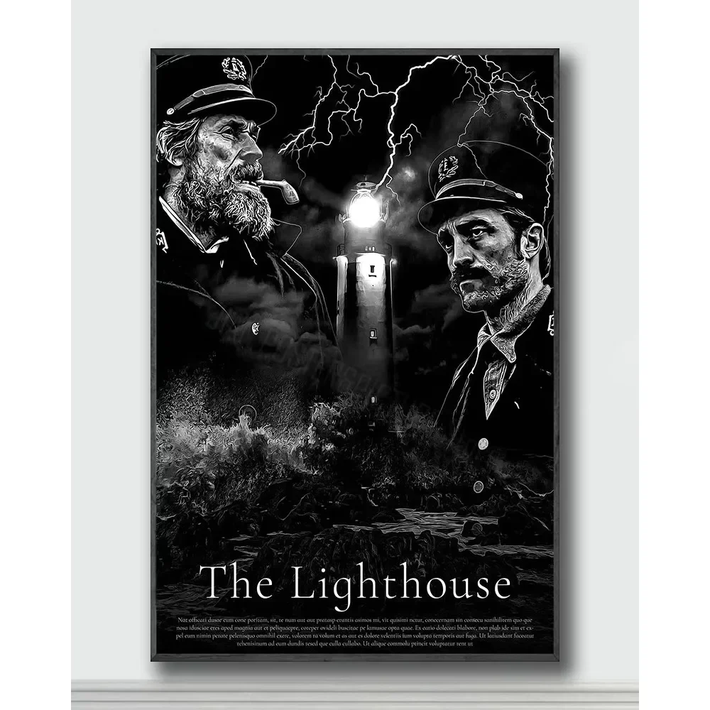 NJ263 The Lighthouse Movie 3 Silk Posters and Prints wall art Art Poster Home Decor