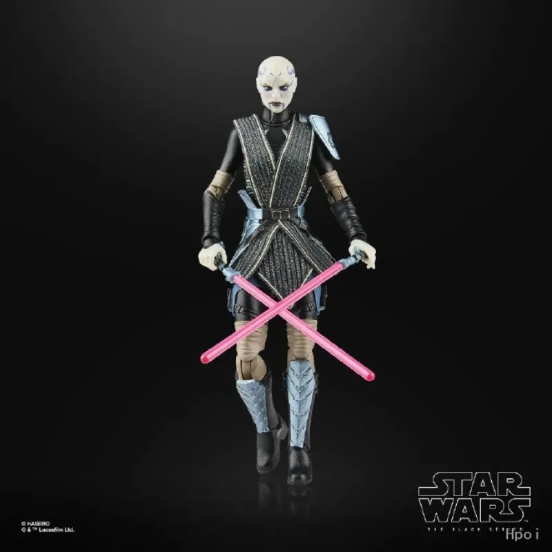 Original Hasbro Star Wars The Black Series The Clone Wars Asajj Ventress (Bounty Hunter) Action Figure Birthday Gift view 2