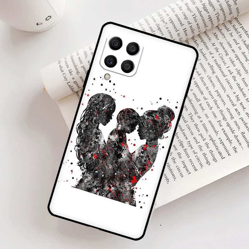 أمي ابنة فتاة ابن أبي القضية لسامسونج غالاكسي M52 M06 M16 M36 M56 M33 M15 M55 M31 M13 M12 M14 M53 M32 M35 M34 M54