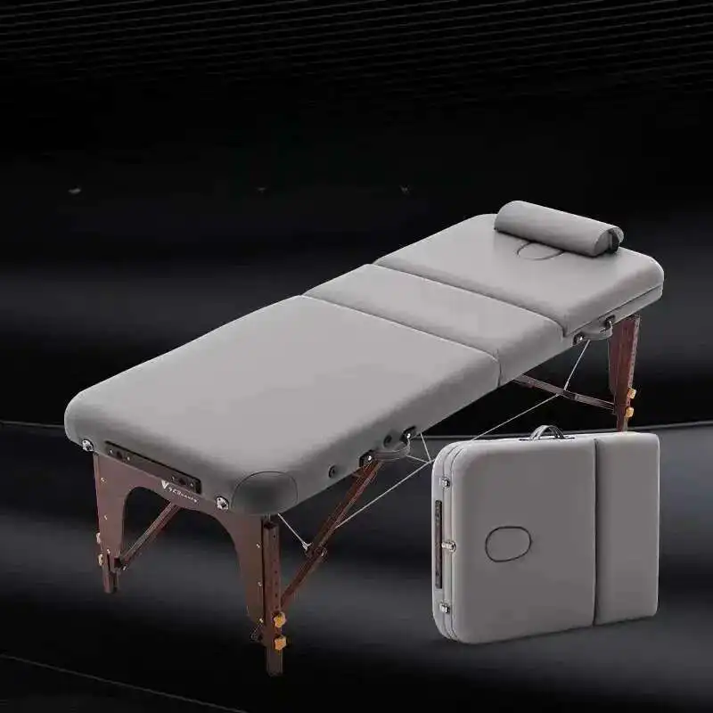 

Portable Massage Tbale Pillow Cover Sheet Bed Accessories Folding Tables Adjustable Camilla Para Spa De Faciales Salon Furniture