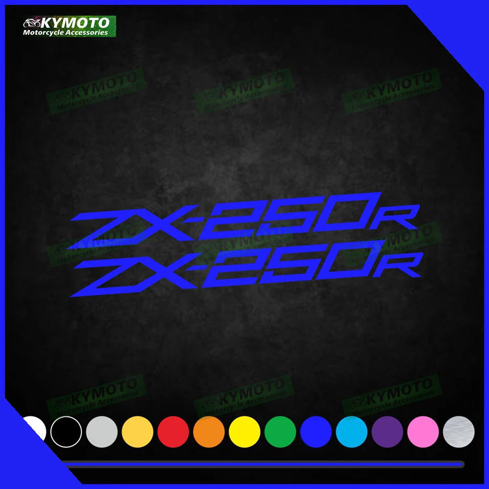 

Для ZX-25R ZX-250R аксессуары для мотоциклов, наклейка, гоночный обтекатель, шлем, топливный бак, двигатель, логотип, светоотражающая наклейка, украшение