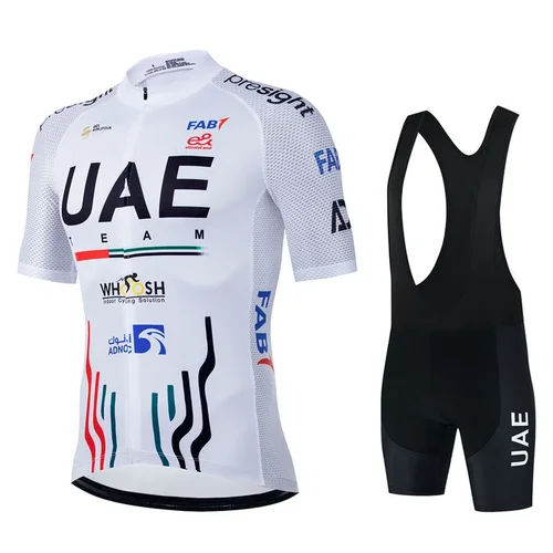 Uae nuevo Pro Team 2025 Conjunto de Jersey de Ciclismo para Hombre, uniforme de verano para bicicleta de montaña, Ropa de Ciclismo, Maillot para Hombre, traje de Ropa de bicicleta
