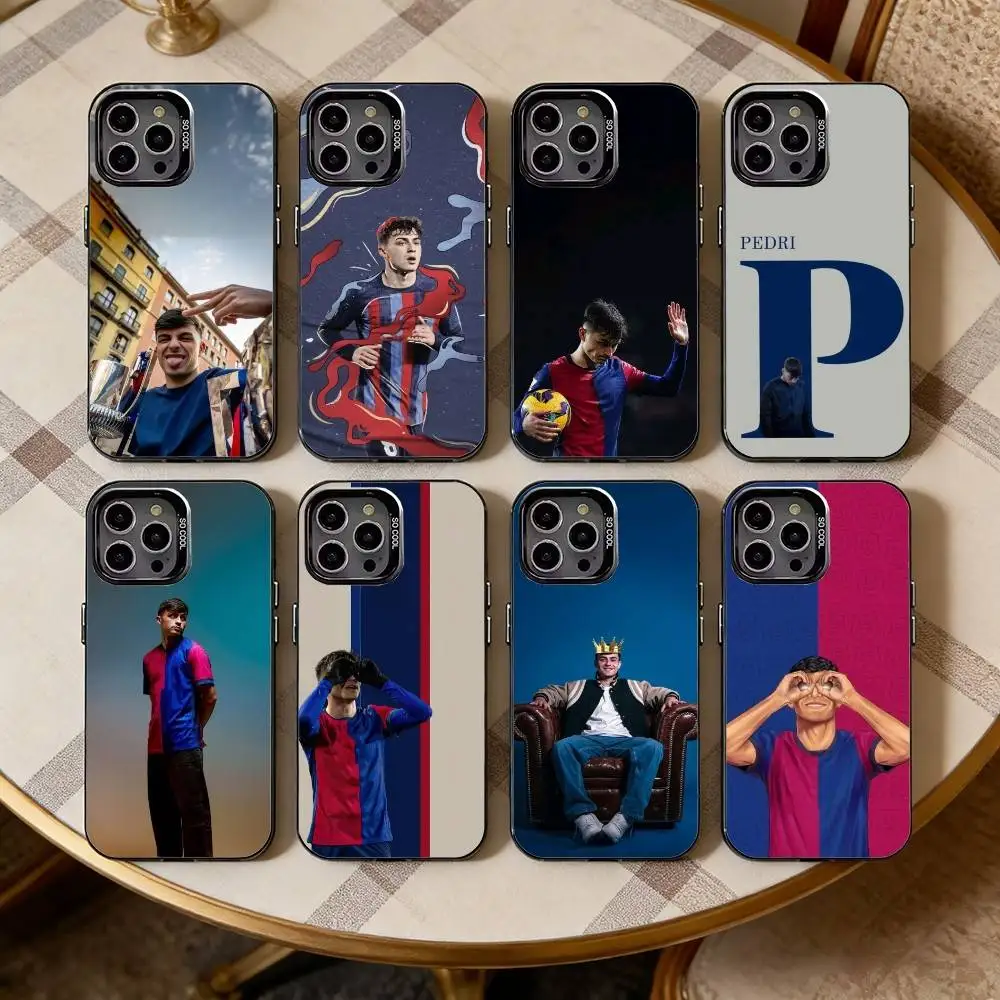 

C-Cool P-PedriS-S Phone Case For iPhone17,16,15,14,13,12,11 Plus,Pro Max Black Candy silver phone case